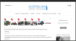 Desktop Screenshot of ozwinereview.com